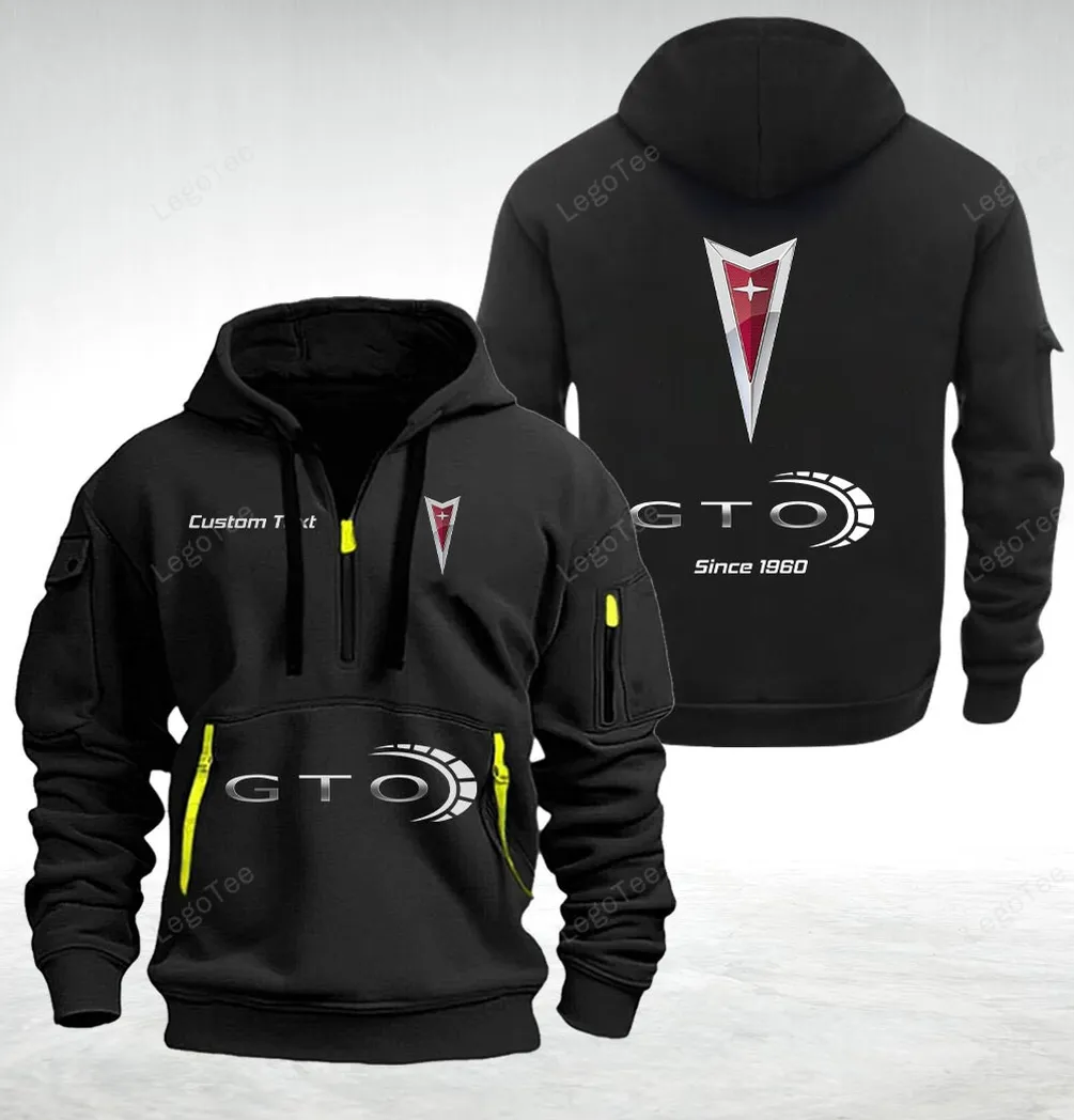 Gto Hoodie Half Zipper Quarter Zip Hoodie For Men And Women