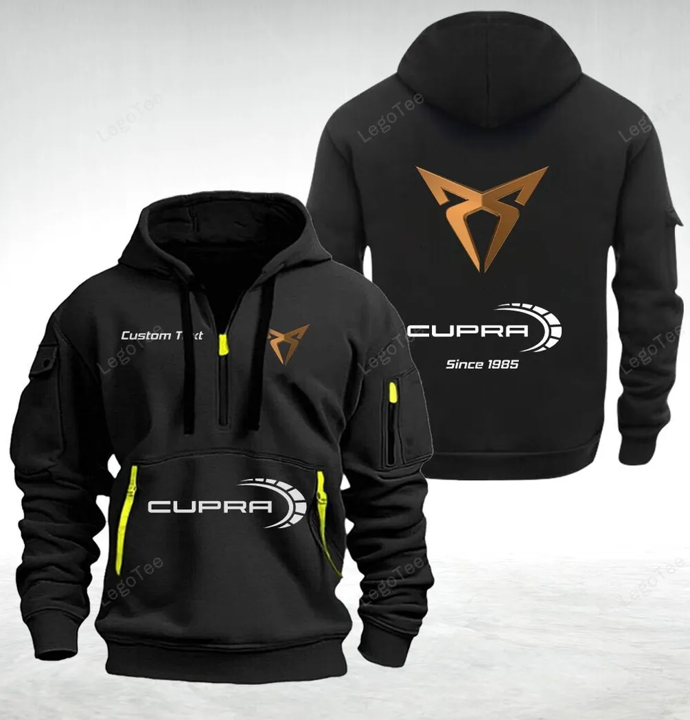 Cupra Hoodie Quarter Zip Hoodie For Fan