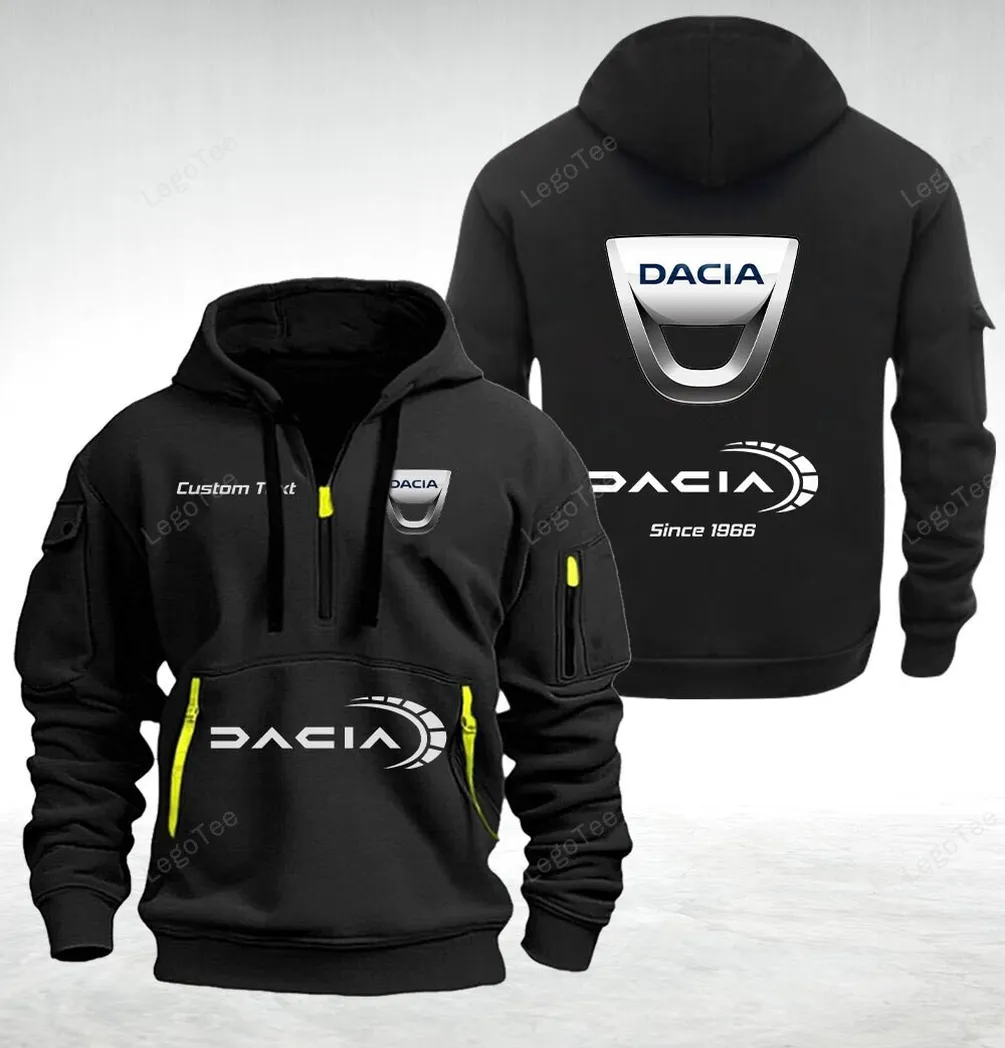 Dacia Hoodie Quarter Zip Hoodie For Fan