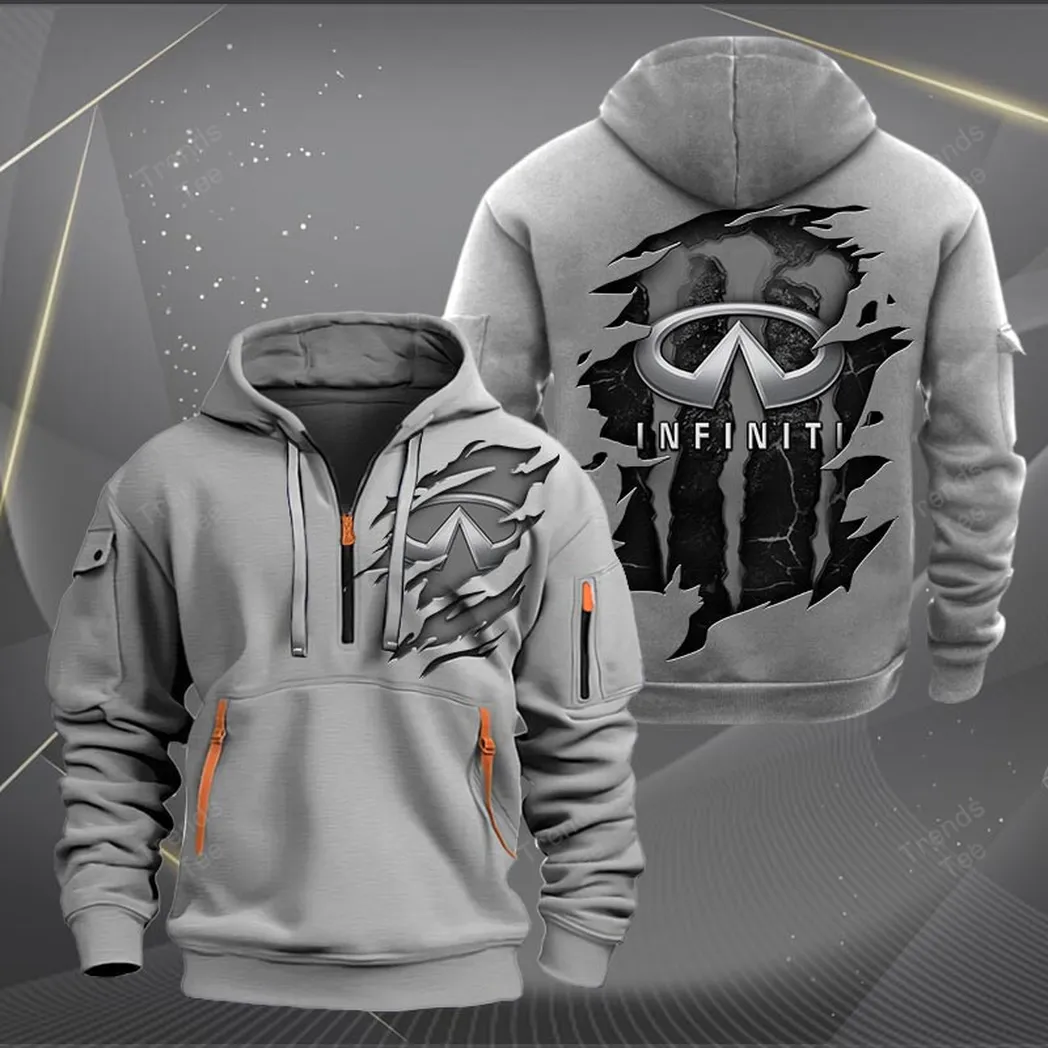 Infiniti Hoodie Quarter Zip Hoodie For Fan