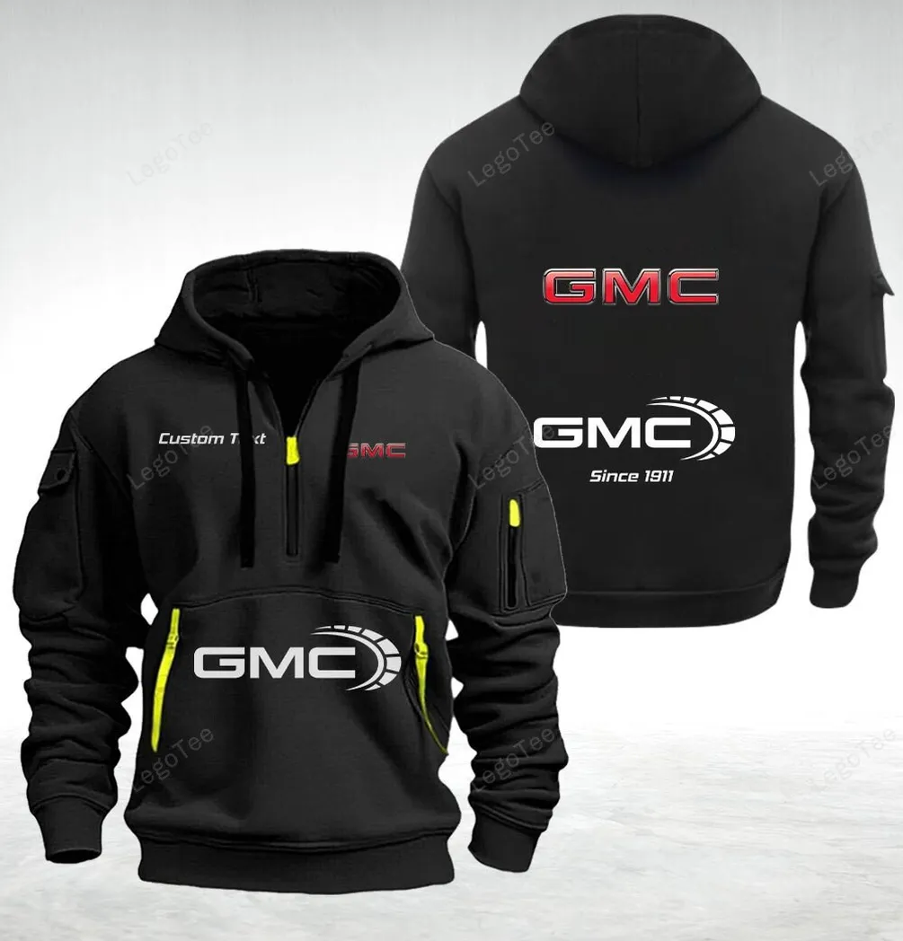 Gmc Quarter Zip Up Hoodie For Fan