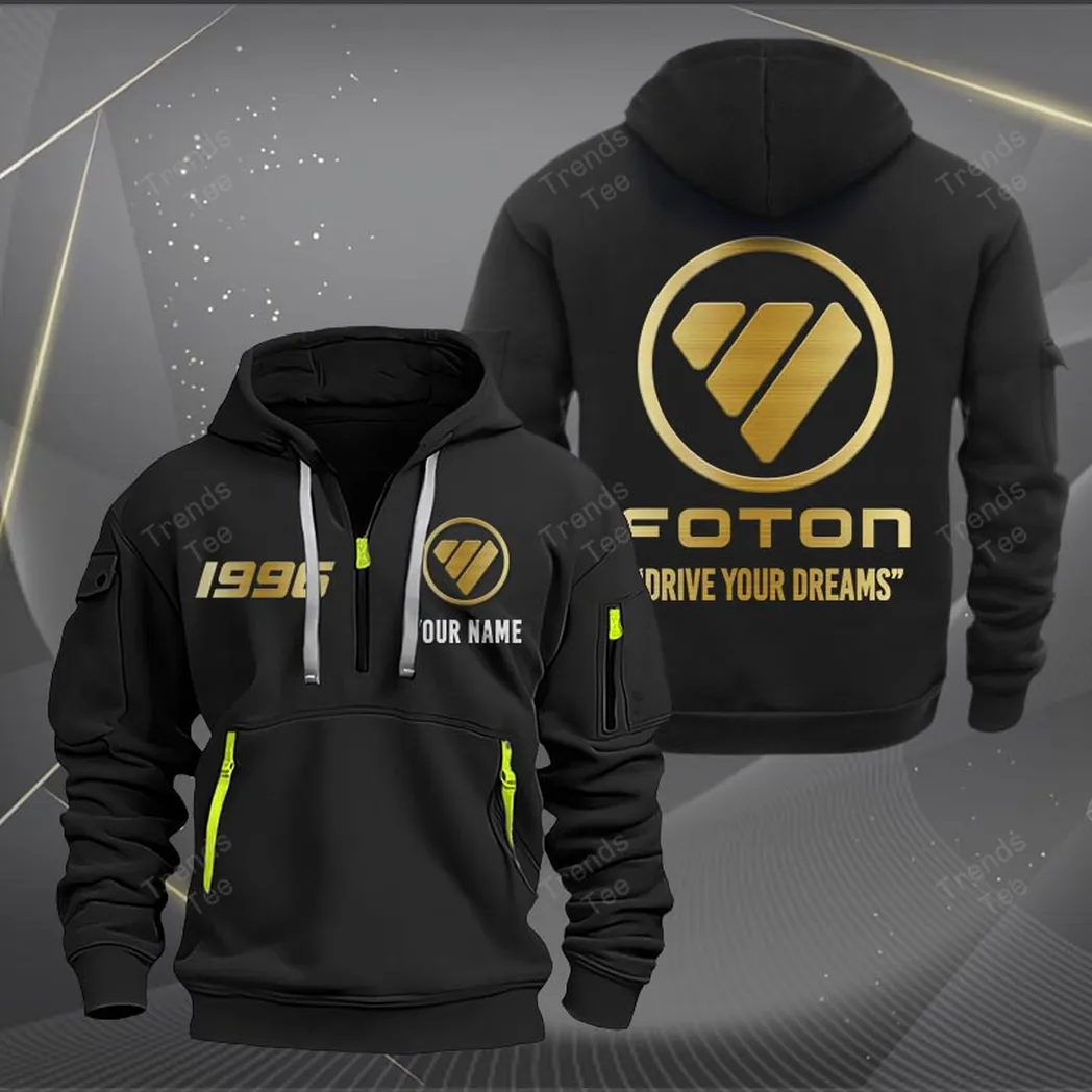 Foton Hoodie Half Zipper Quarter Zip Hoodie