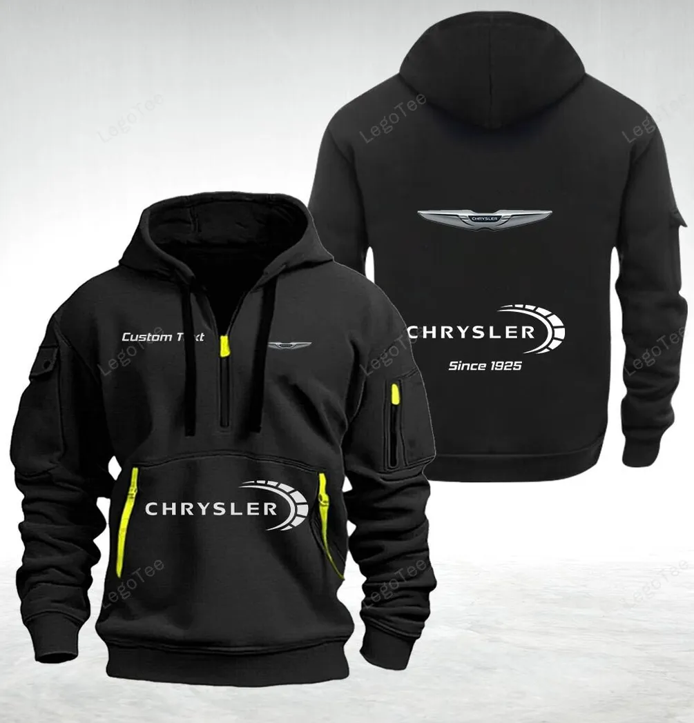 Chrysler Hoodie Quarter Zip Hoodie For Fan