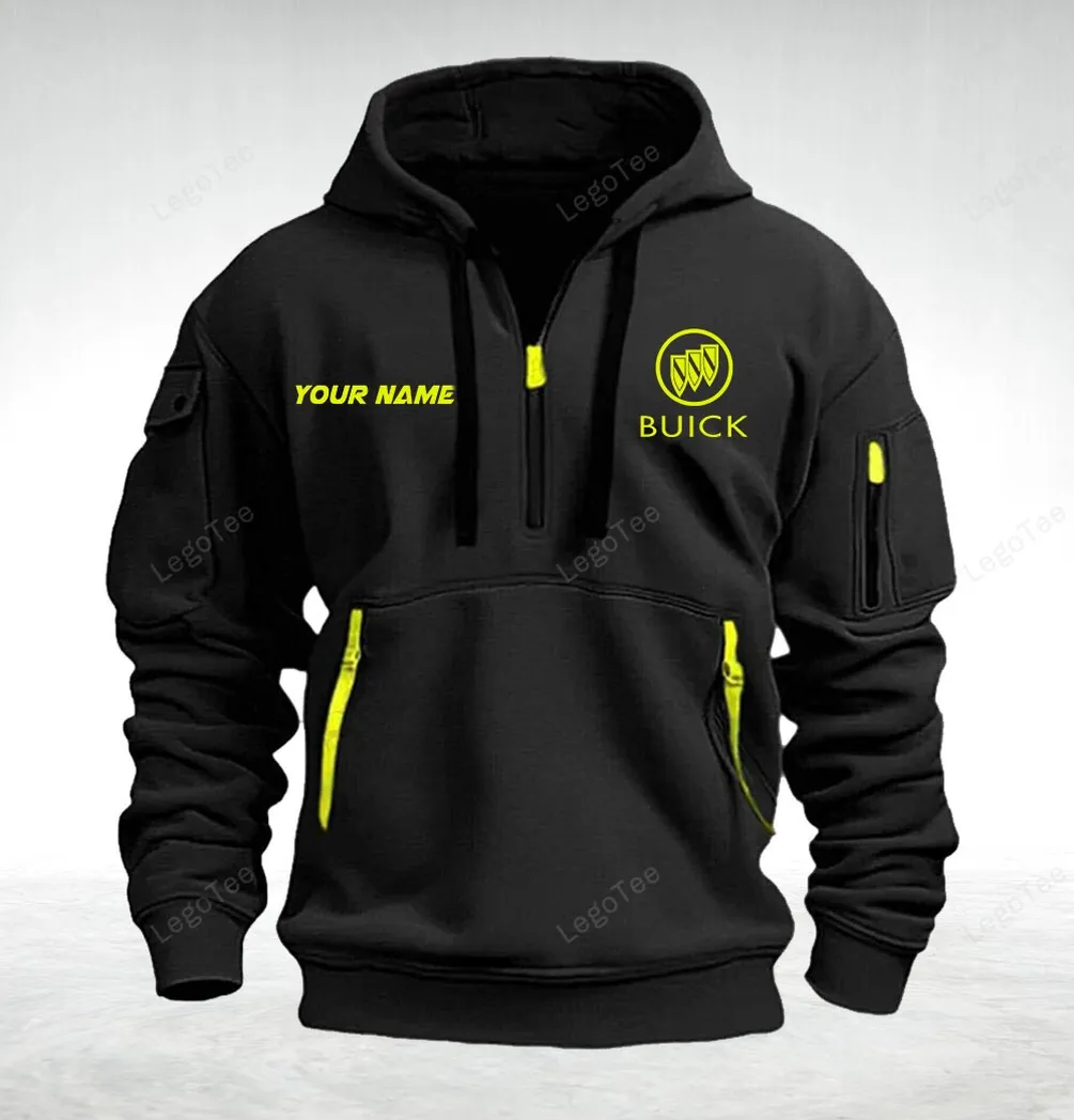 Buick Hoodie Quarter Zip Hoodie For Fan