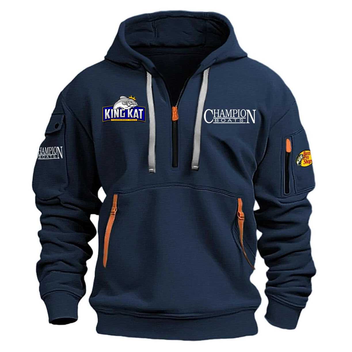 Champion Hoodie Half Zipper Quarter Zip Hoodie Kingkat