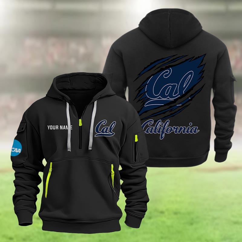 California Golden Bears Heavy Quarter Zip Hoodie