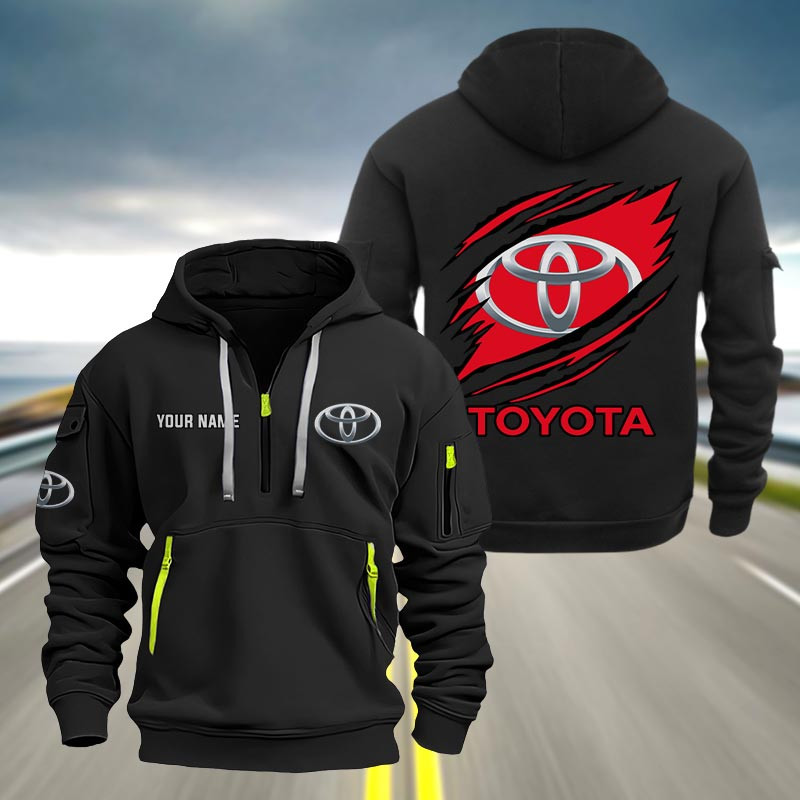 Toyota Heavy Quarter Zip Hoodie