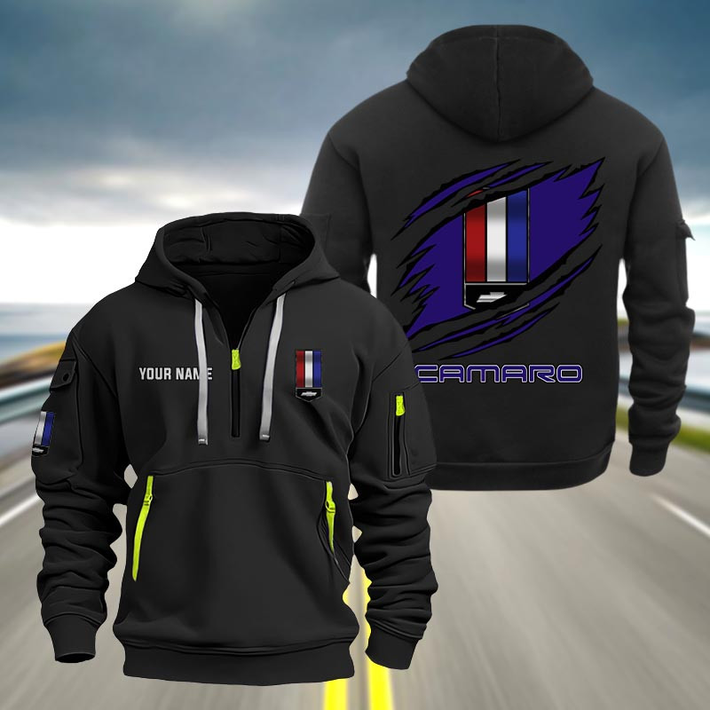 Chevrolet Camaro Heavy Quarter Zip Hoodie