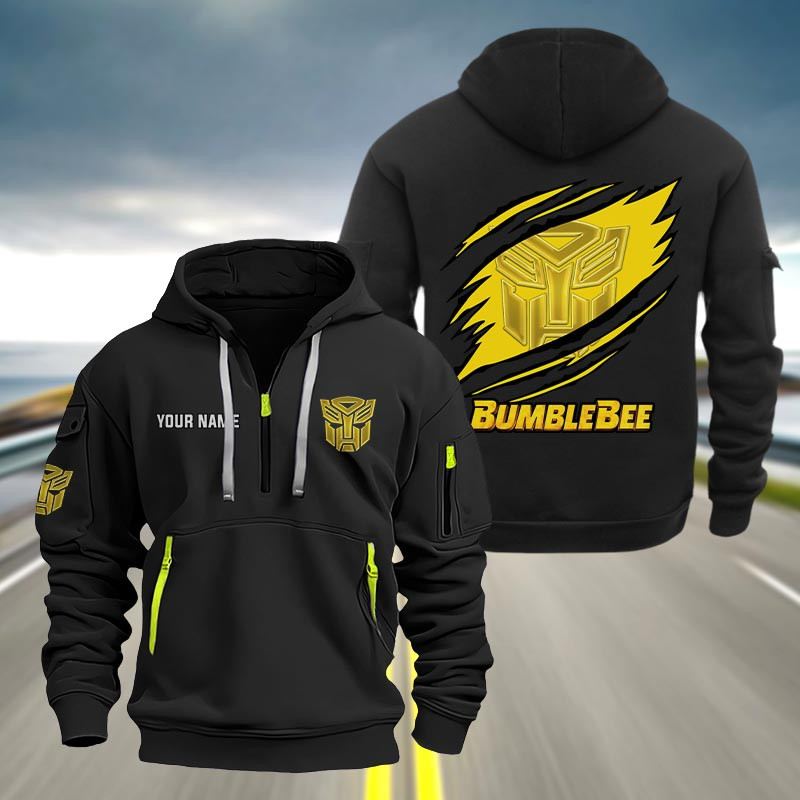 Bumblebee Heavy Quarter Zip Hoodie
