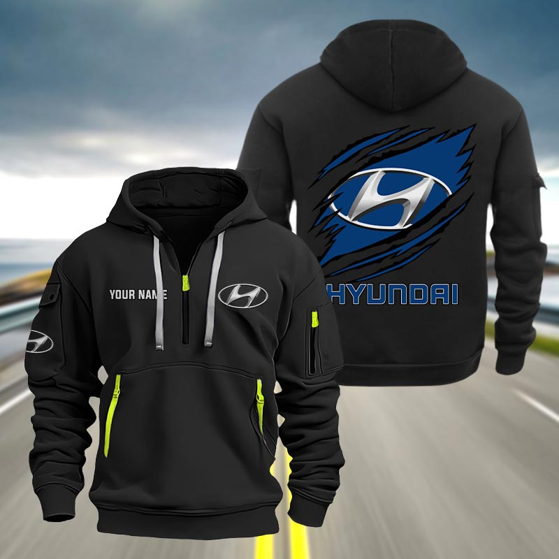 Hyundai Heavy Quarter Zip Hoodie