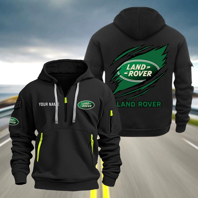 Land-Rover Heavy Quarter Zip Hoodie