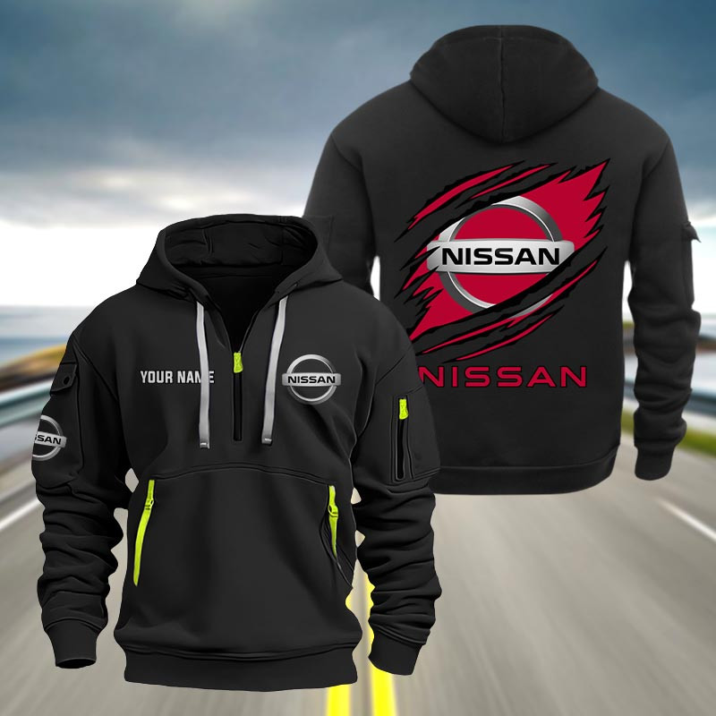 Nissan Heavy Quarter Zip Hoodie
