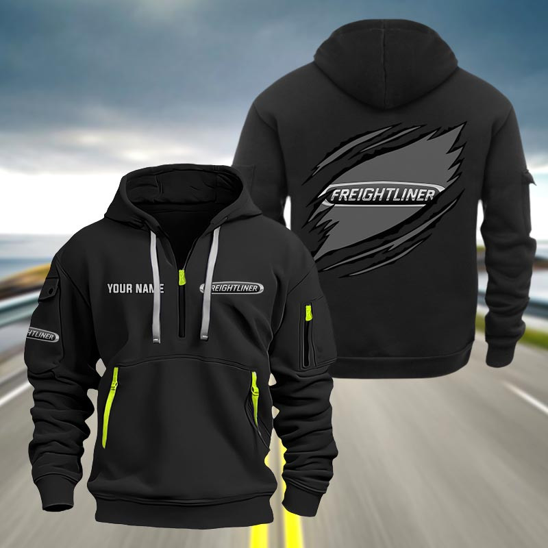 Freightliner Heavy Quarter Zip Hoodie