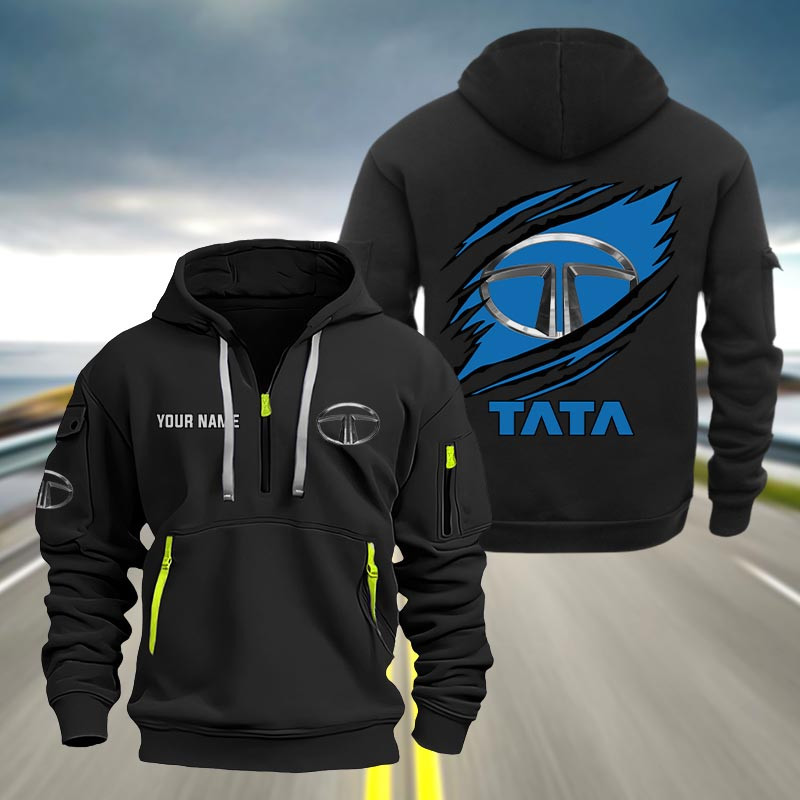 Tata Heavy Quarter Zip Hoodie