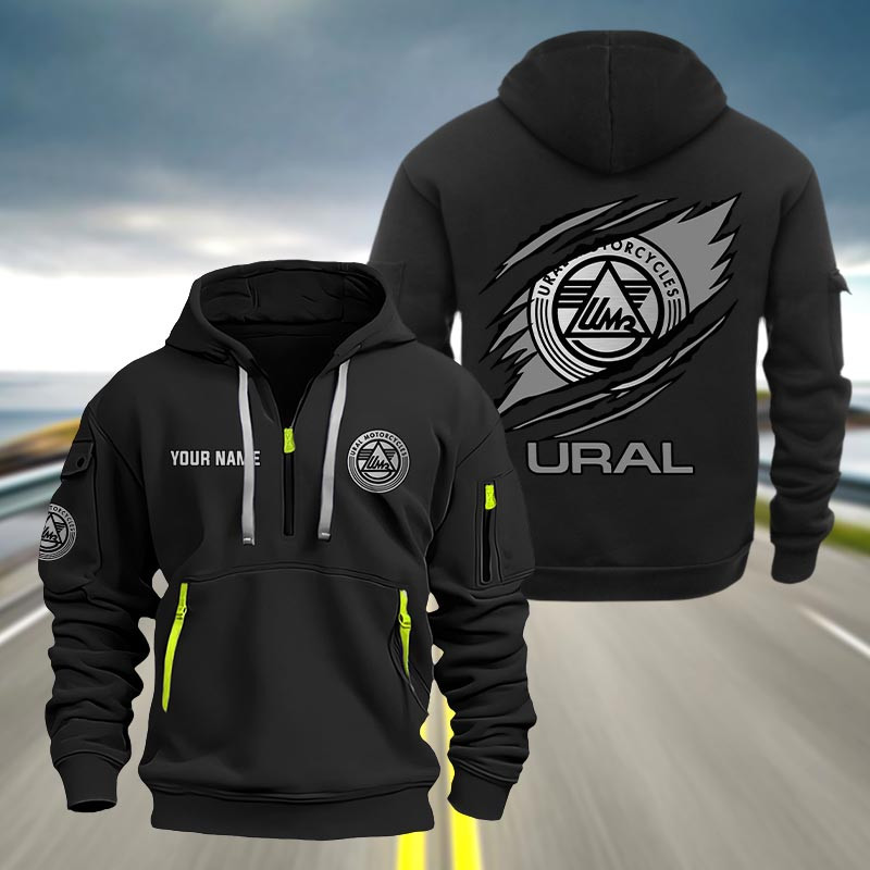 Ural Heavy Quarter Zip Hoodie