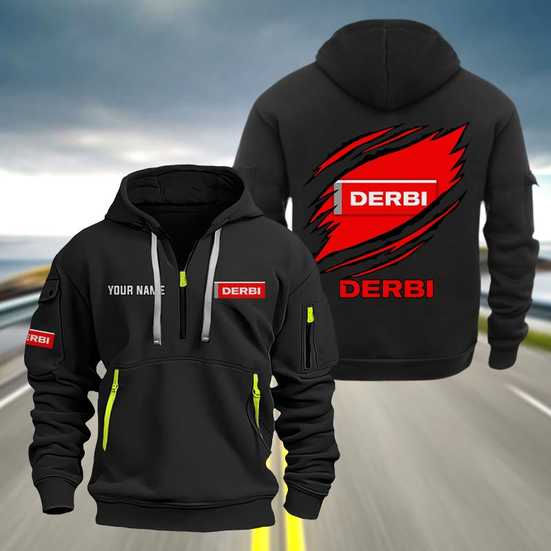 Derbi Heavy Quarter Zip Hoodie