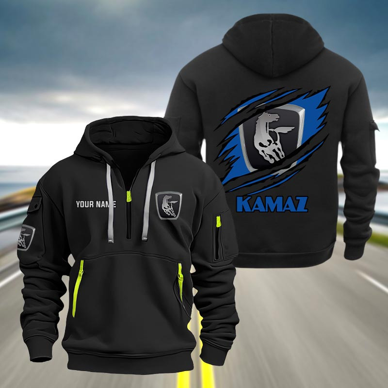 Kamaz Heavy Quarter Zip Hoodie