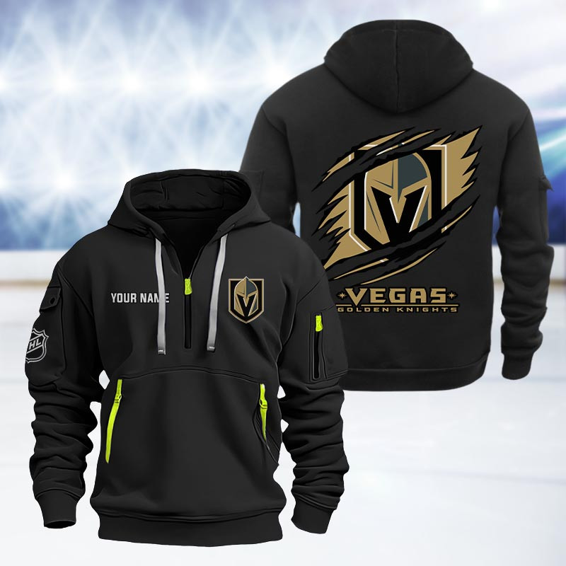 Vegas Golden Knights Heavy Quarter Zip Hoodie
