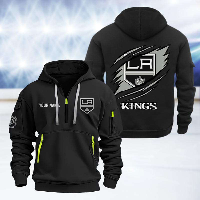 Los Angeles Kings Heavy Quarter Zip Hoodie