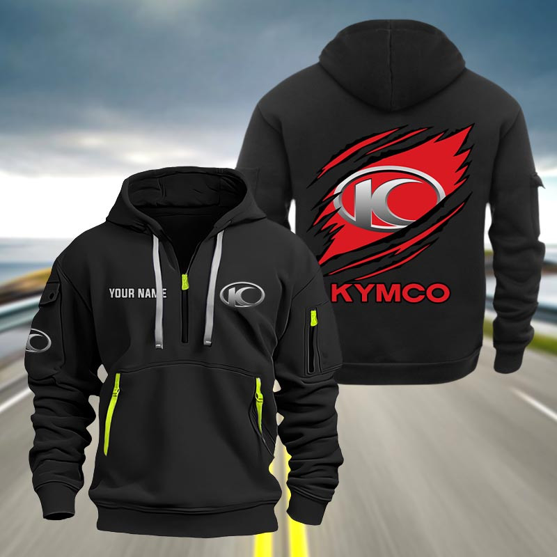 Kymco Heavy Quarter Zip Hoodie