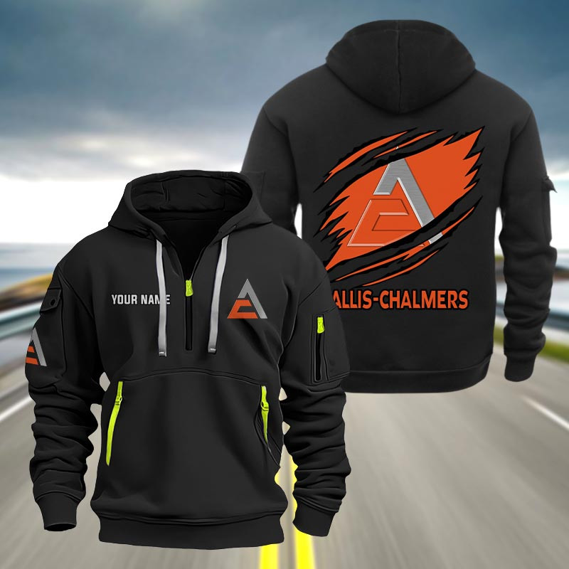 Allis Chalmers Heavy Quarter Zip Hoodie