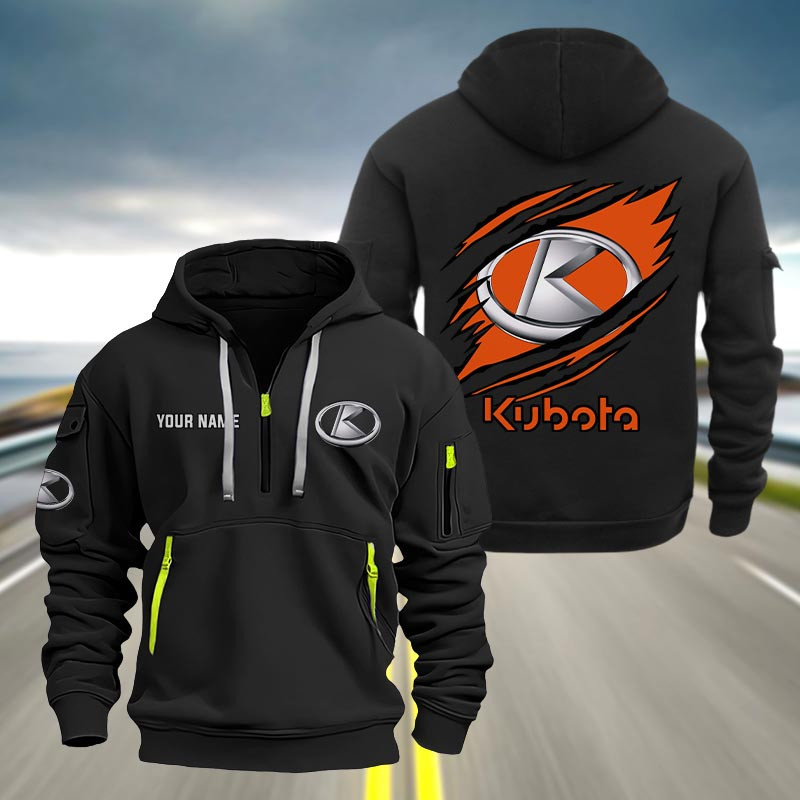 Kubota Heavy Quarter Zip Hoodie