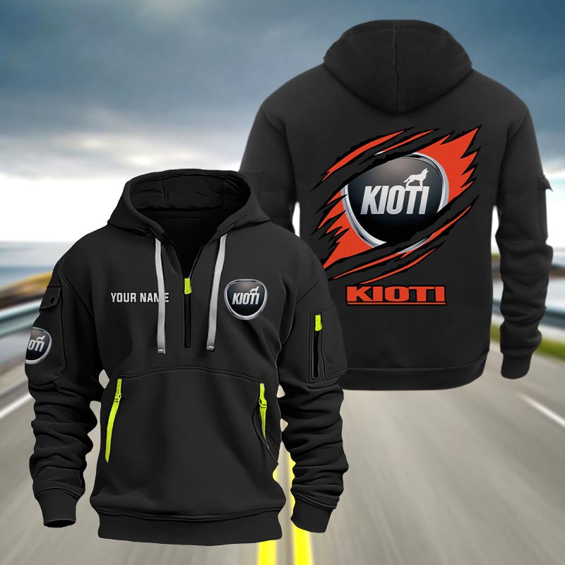 Kioti Heavy Quarter Zip Hoodie