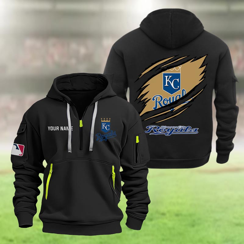 Kansas City Royals Heavy Quarter Zip Hoodie