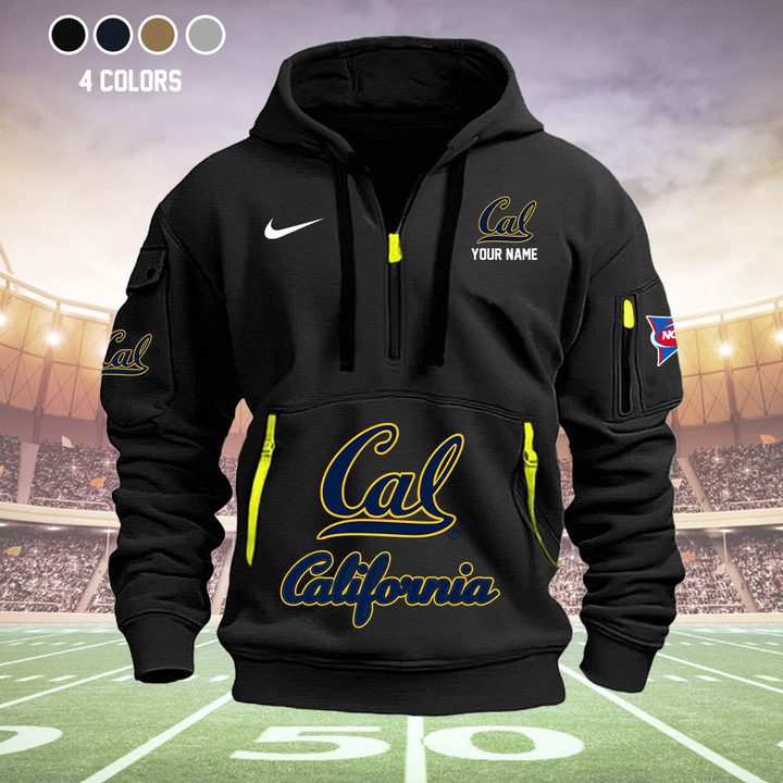California Golden Bears Quarter Zip Hoodie Best Gifts For Ncaa Fans