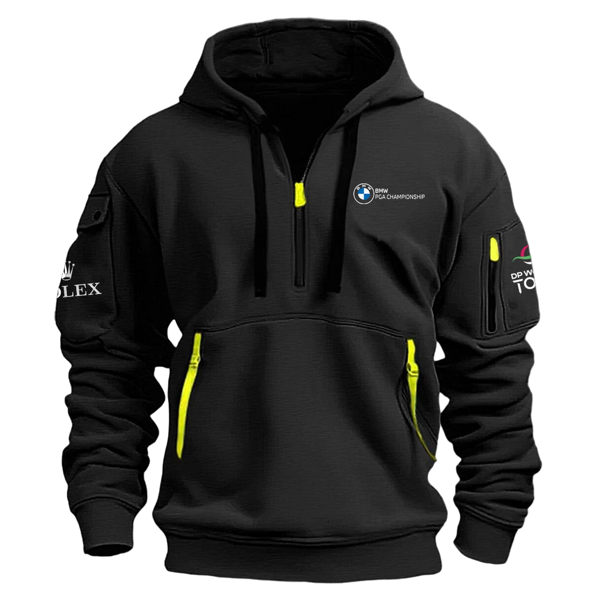 Rolex Fashion Hoodie Half Zipper Bmw Pga Championship Gift For Fans For Father Husband