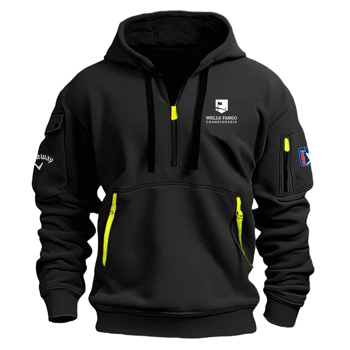 Callaway Fashion Hoodie Half Zipper Wells Fargo Championship Gift For Fans For Father Husband