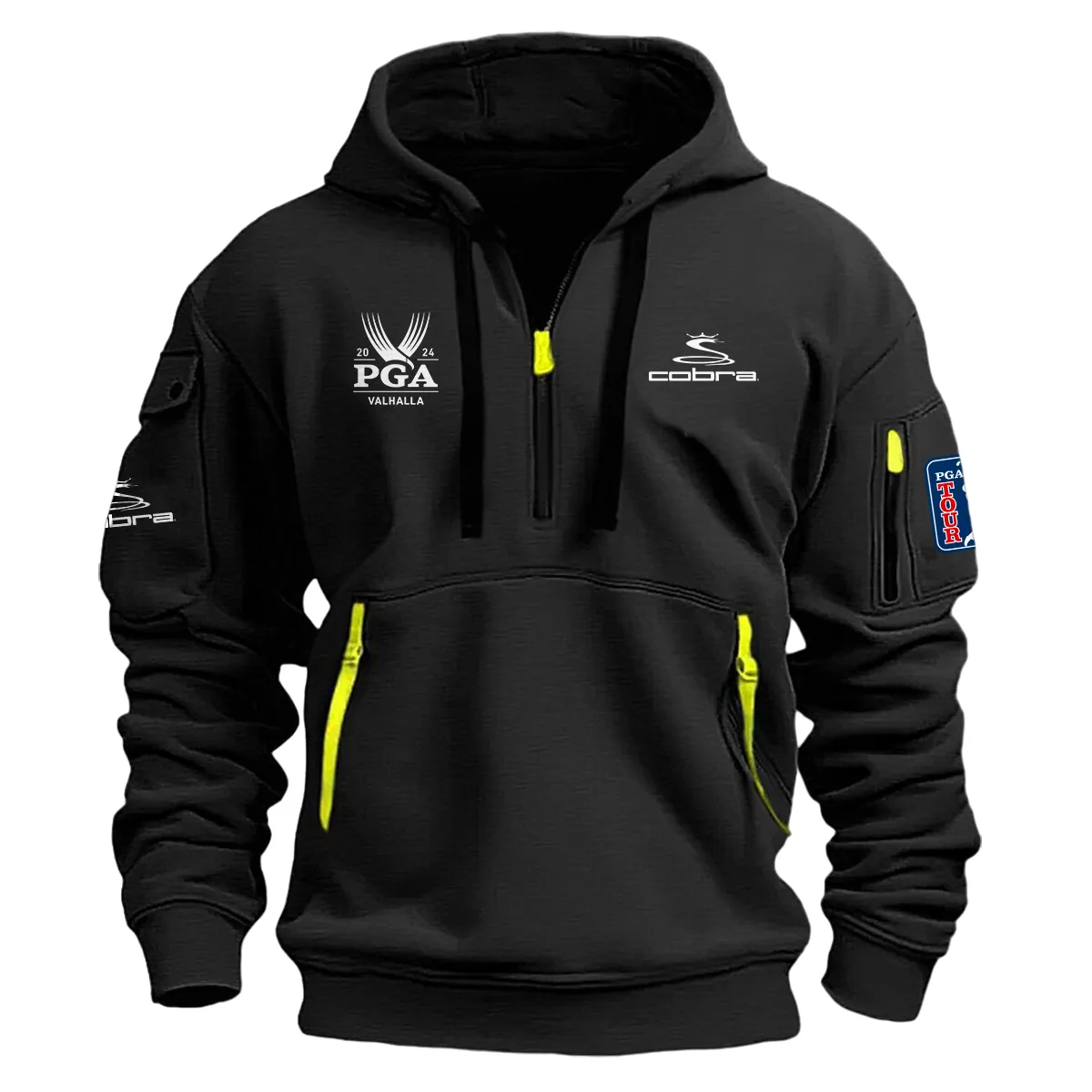 Cobra Golf Fashion Hoodie Half Zipper Pga Championship Valhalla Gift For Fans For Father Husband