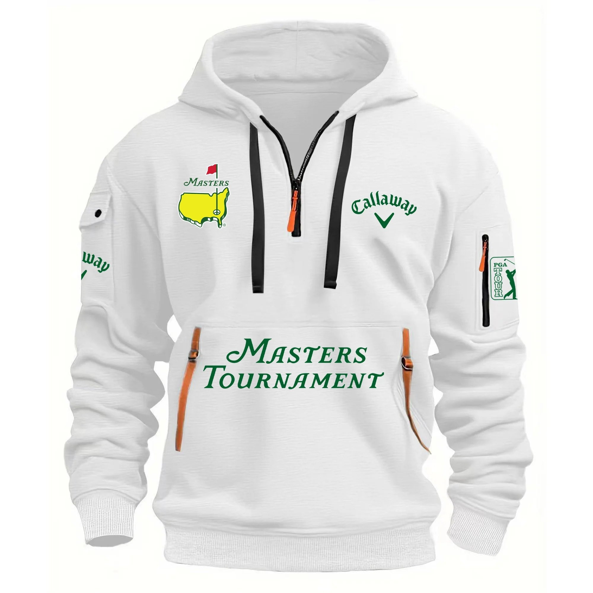 2025 Masters Quarter Zip Hoodie Best Presents For Golfers