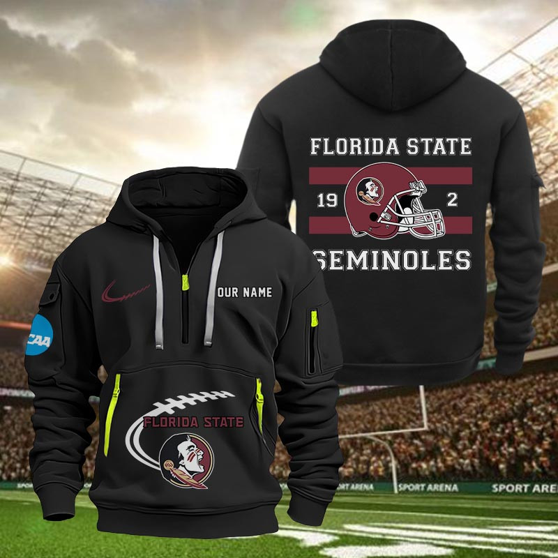 Florida State Seminoles Quarter Zip Hoodie