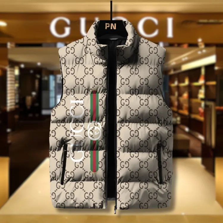 Gucci Limited Edition Sleeveless Puffer Jacket For Men Women