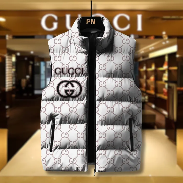 Gucci Limited Edition Sleeveless Puffer Jacket For Men And Women