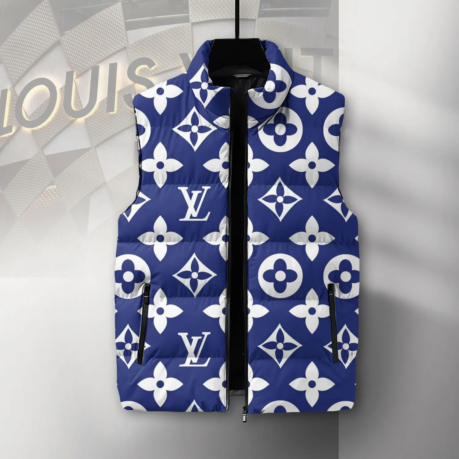 Louis Vuitton Sleeveless Puffer Jacket Arctic Explorer Edition