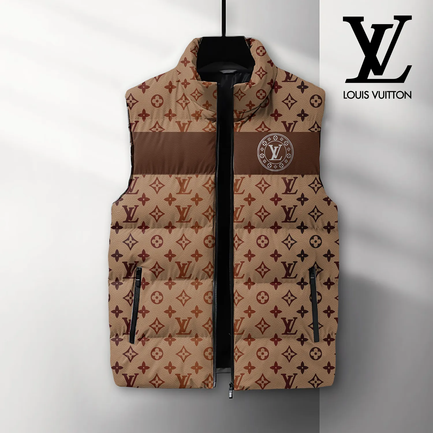 Louis Vuitton Premium Sleeveless Puffer Jacket For Men Women