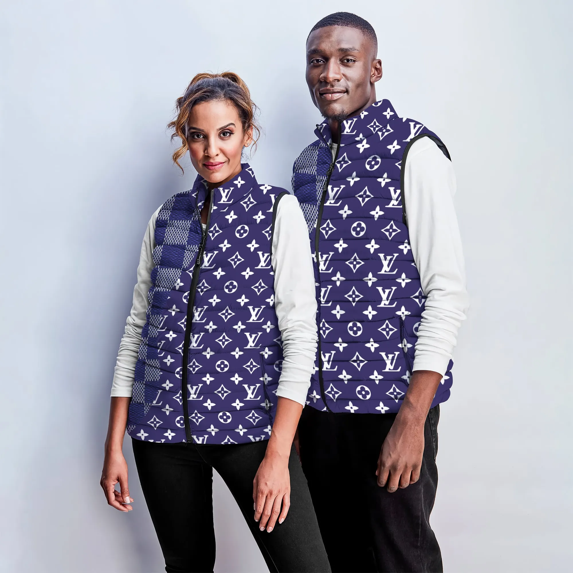 Louis Vuitton Sleeveless Puffer Jacket Runway Storm Edition