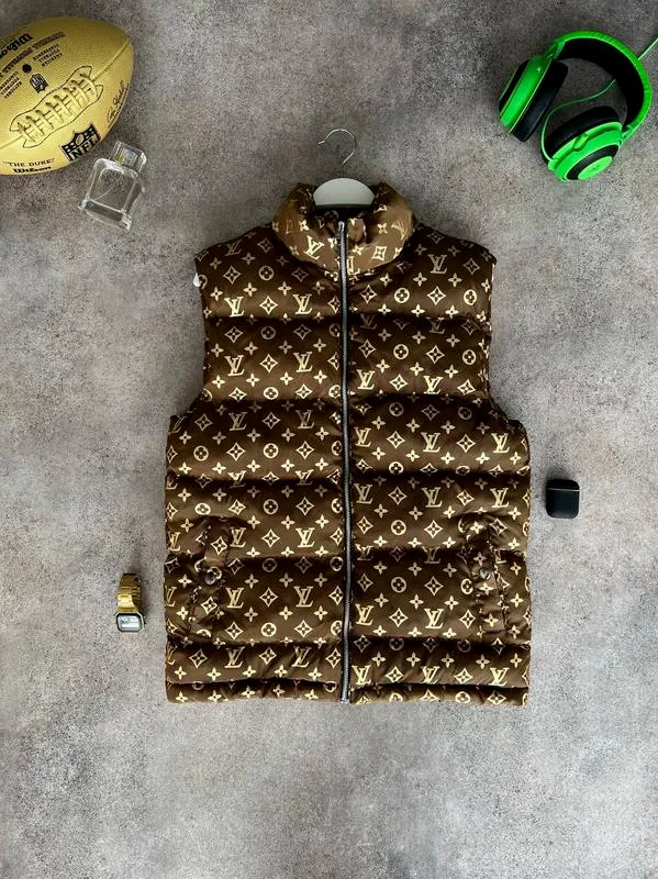 Louis Vuitton Sleeveless Puffer Jacket Winter Shield Edition