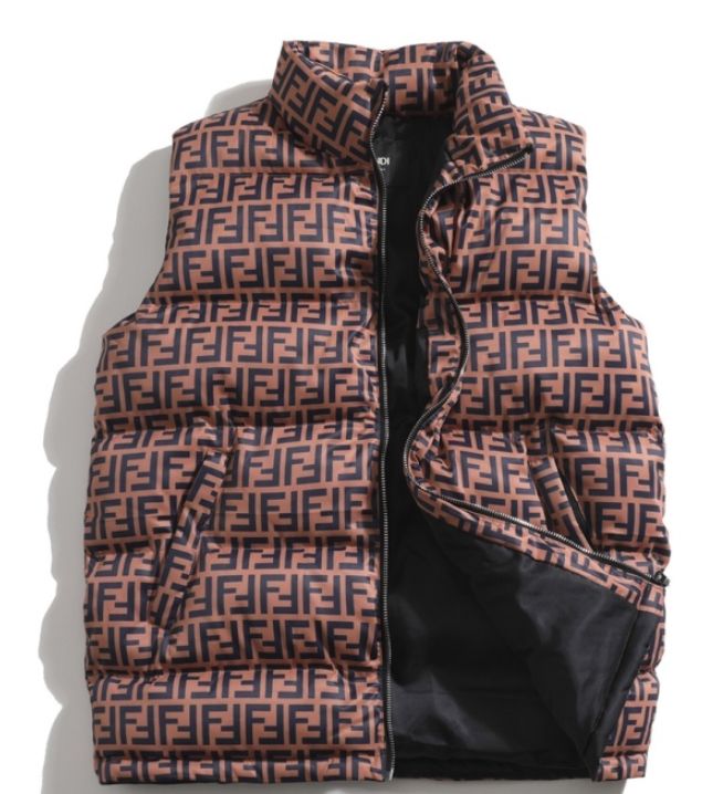Fendi Premium Sleeveless Puffer Jacket For Men Women