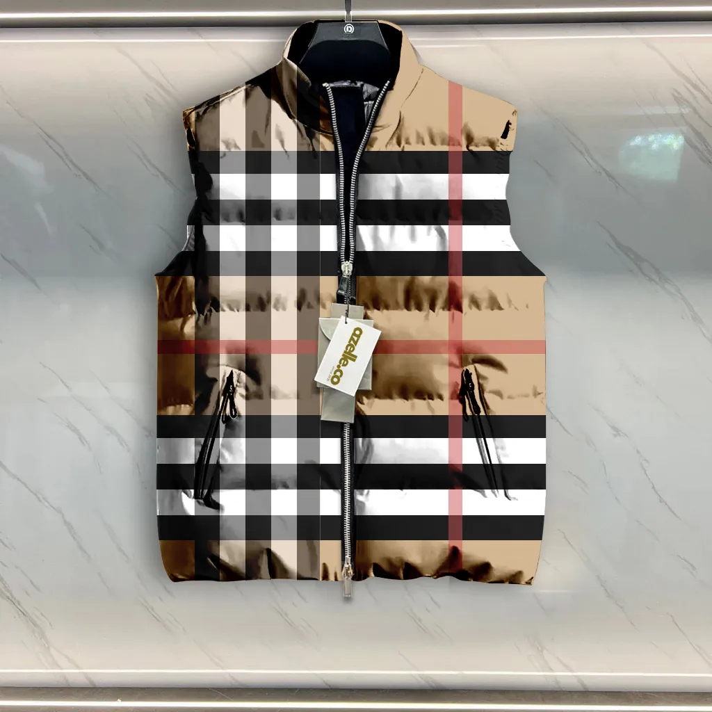 Burberry Limited Edition Sleeveless Puffer Jacket For Men Women Core Edition