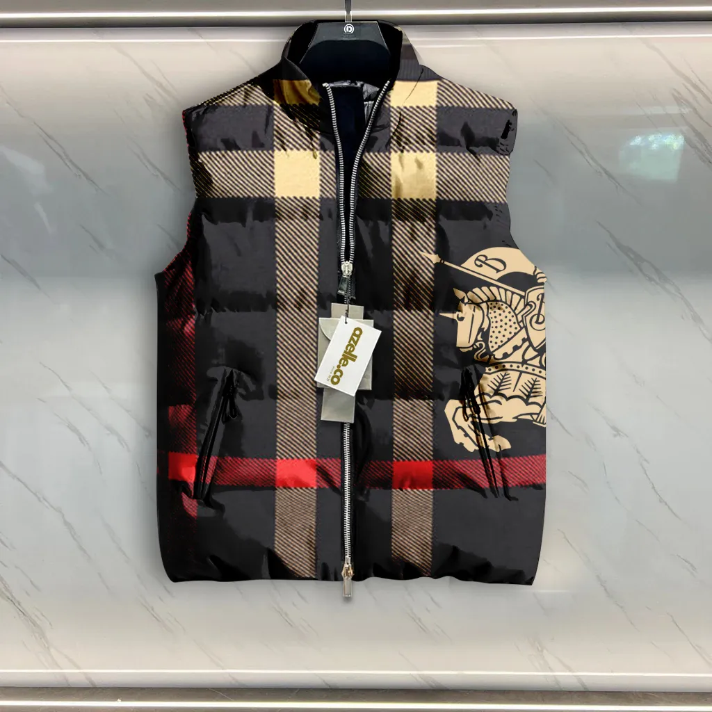 Burberry Limited Edition Sleeveless Puffer Jacket For Men Women Techwear