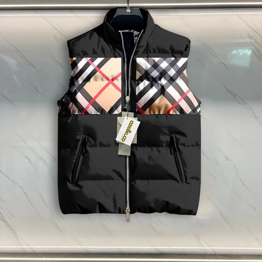 Burberry Limited Edition Sleeveless Puffer Jacket For Men Women Oversized Fit