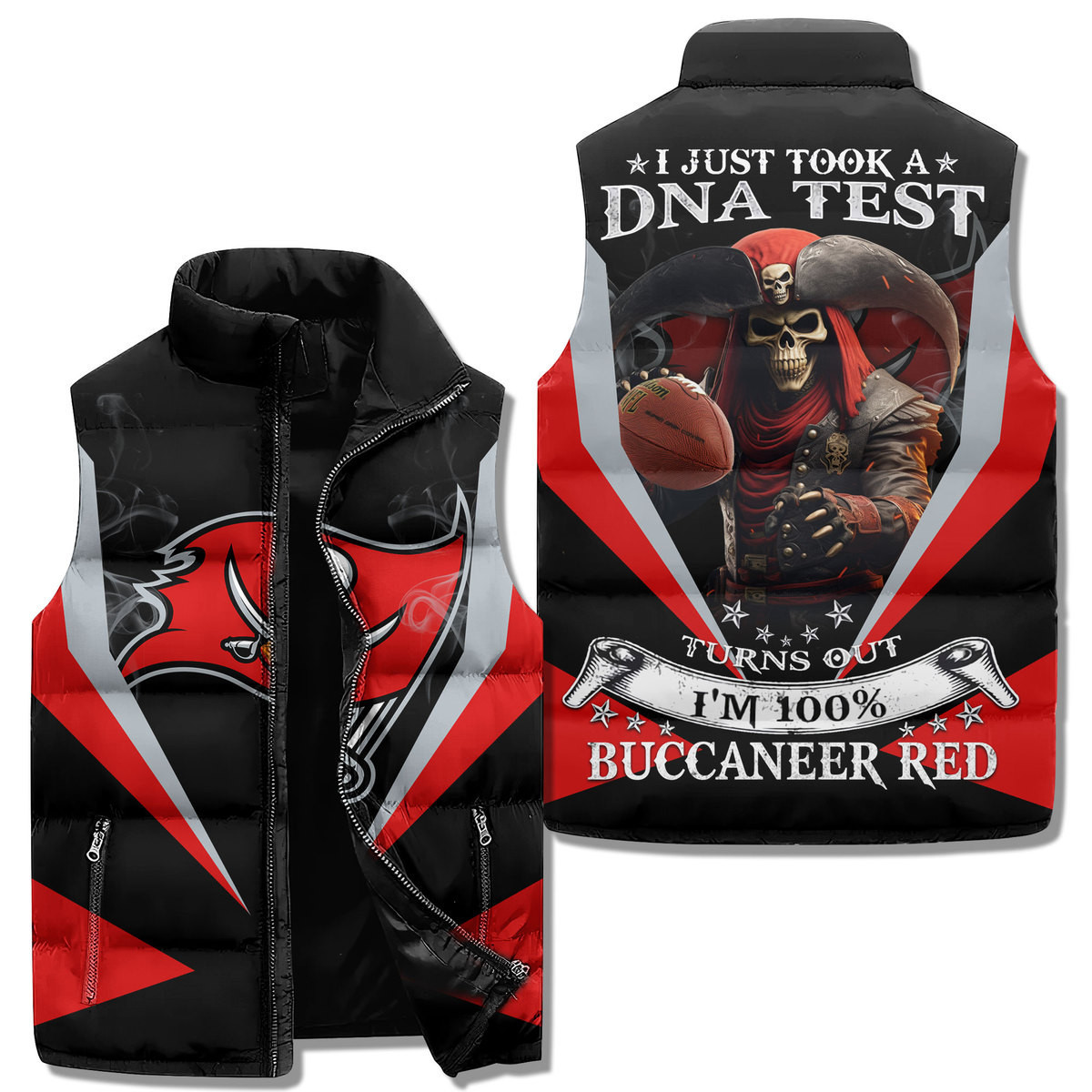 Tampa Bay Buccaneers Premium Sleeveless Puffer Jacket New Collection Gift For Fans
