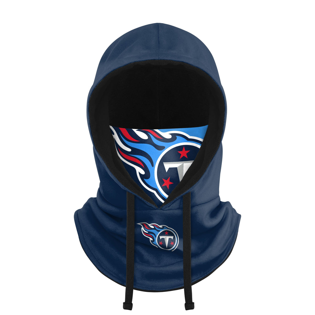 Tennessee Titans Nfl Drawstring Hooded Gaiter - Fan Gear For Men And Women