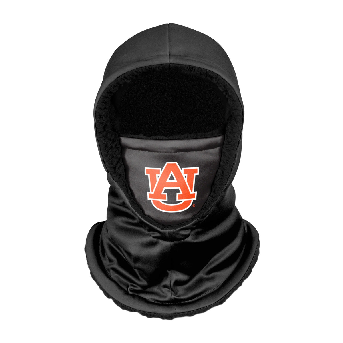 Auburn Tigers Ncaa Black Hooded Gaiter Fan Gear For Men And Women