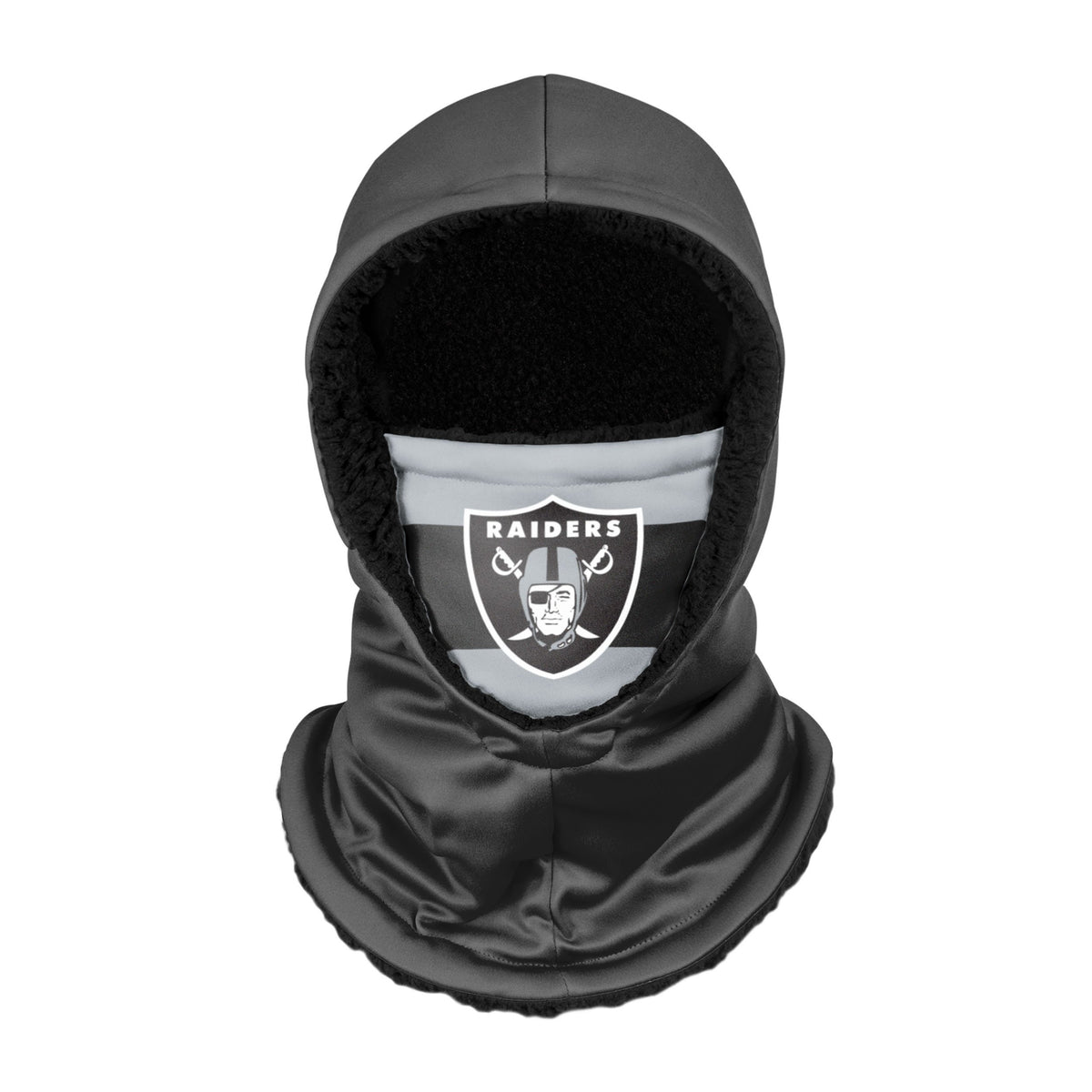 Las Vegas Raiders Nfl Thematic Hooded Gaiter Fan Gear For Men And Women