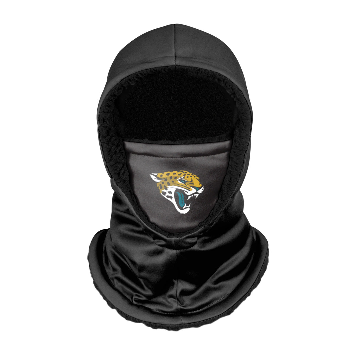 Jacksonville Jaguars Nfl Black Hooded Gaiter Fan Gear For Men And Women
