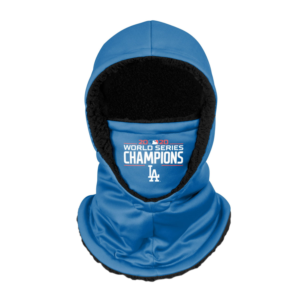 Los Angeles Dodgers Mlb 2020 World Series Champions Team Color Hooded Gaiter